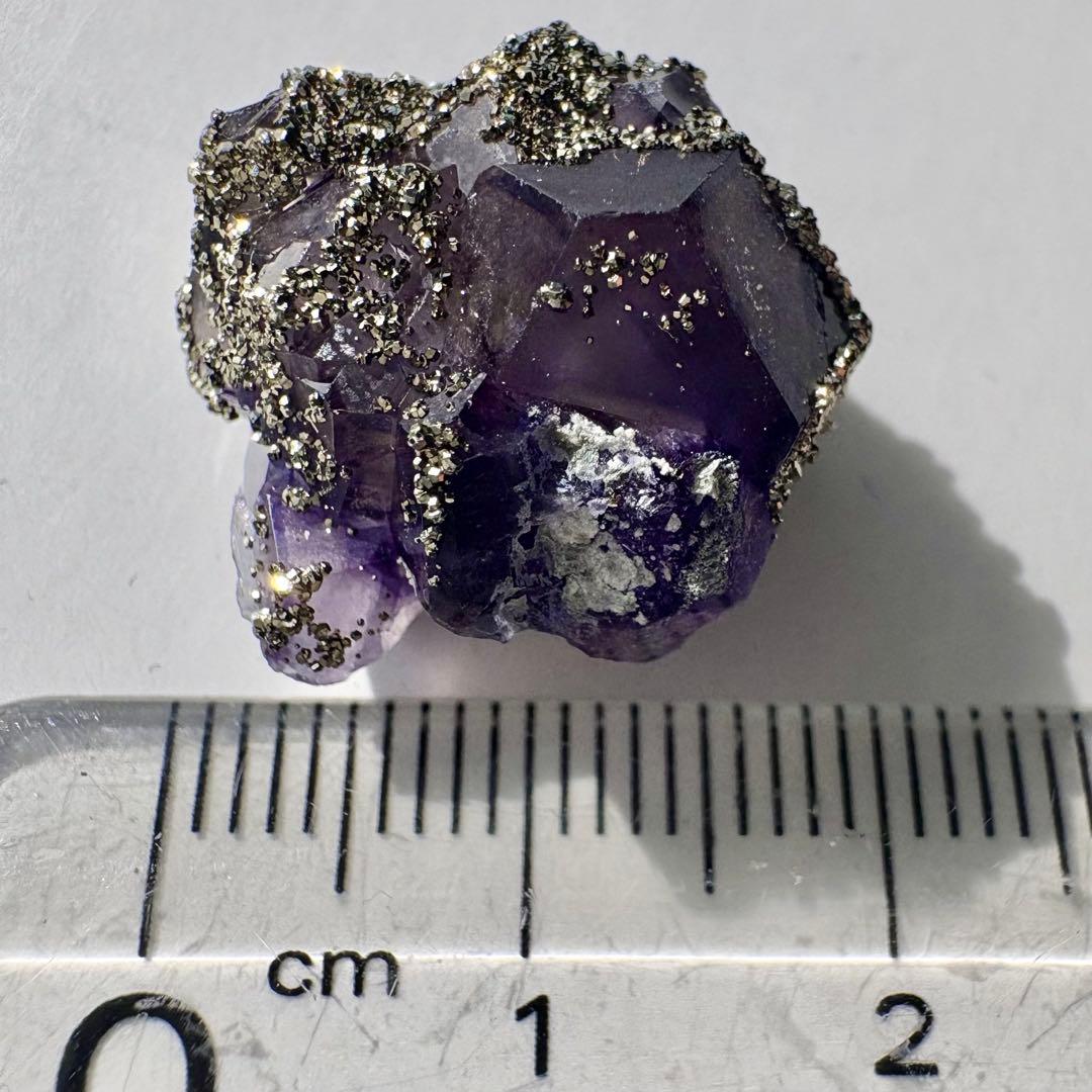 518 中国 内モンゴル産 レアタイプ フローライト&パイライト