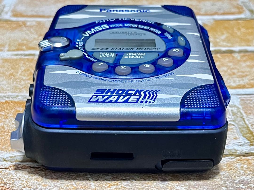【整備品】Panasonic SHOCKWAVE RQ-SW20 迷彩ブルー
