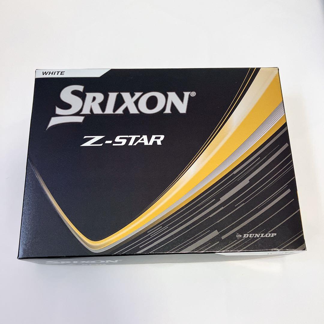 新品 Srixon スリクソン Z-STAR ゴルフボール 2ダース ホワイト
