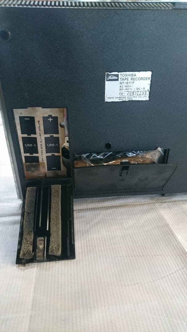 東芝 テープレコーダー GT-611P