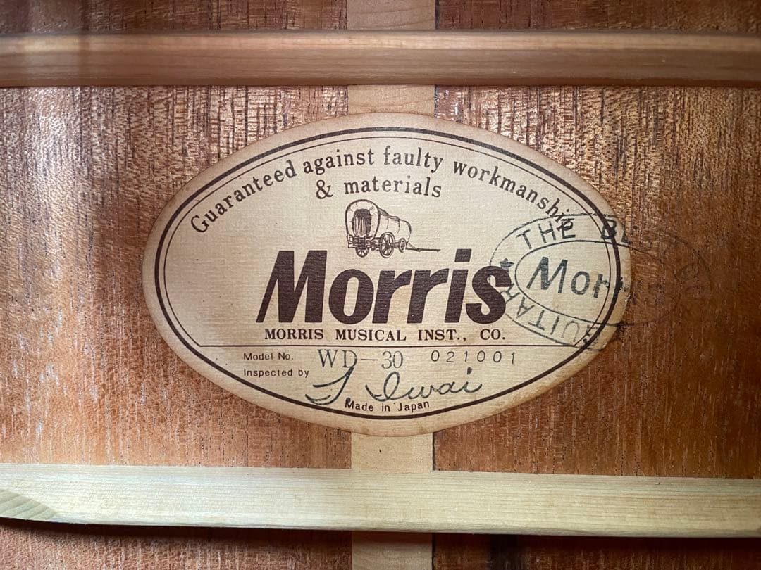 Morris. Gibson Dove、1980年代美品ハードケース付き