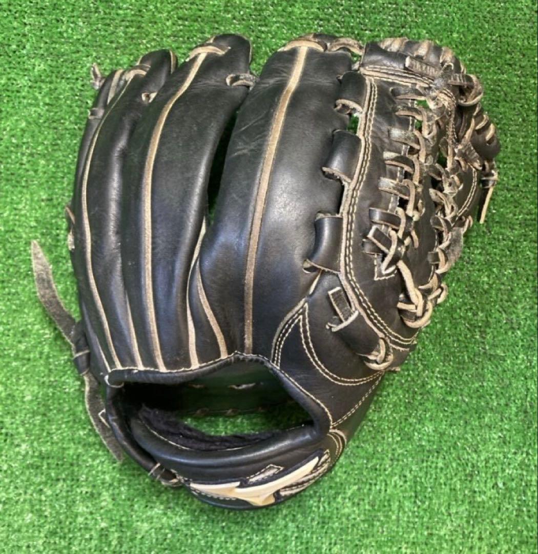 【修理済・即戦力】ミズノ グローバルエリート 一般軟式用 内野手用 グラブ