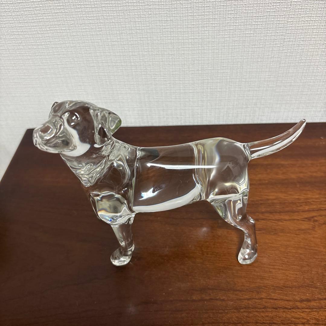 本日限定セール‼️Baccarat バカラ ラブラドールレトリバー 犬 置物