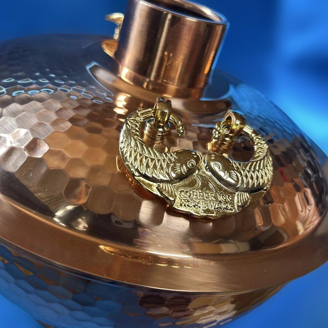 未使用❗️美品❗️高級COPPER100 ♦︎しゃぶしゃぶ銅鍋 ♦︎26cm即購入OK❗️