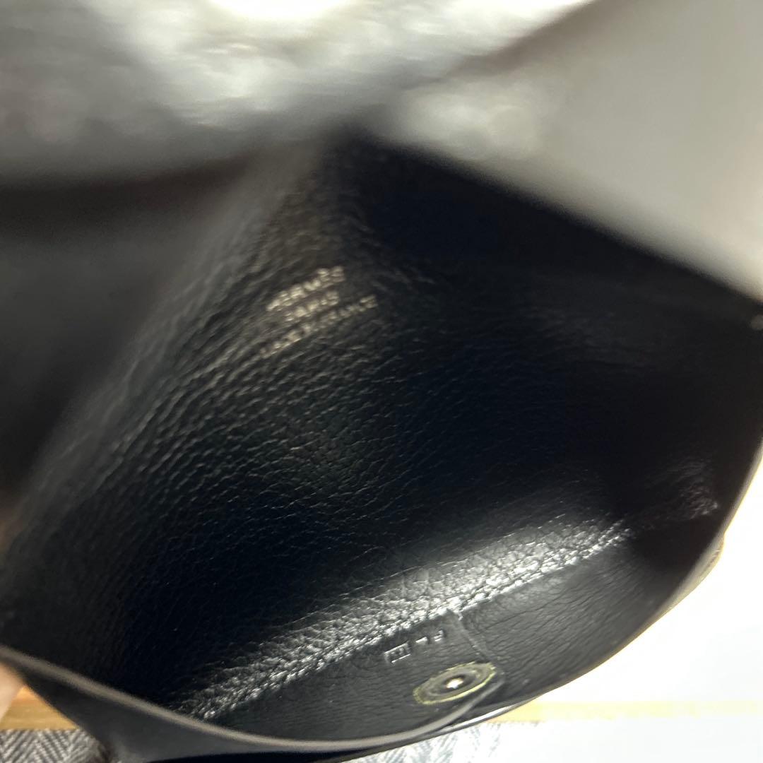 HERMES エルメス カルヴィ カードケース 名刺入れ ブラック 黒