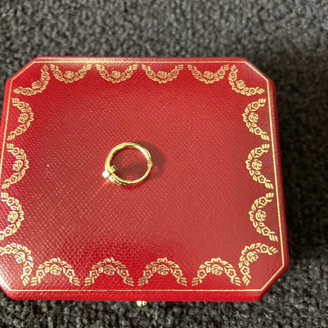 Cartier ジュストアンクルYGピアス(片耳用)