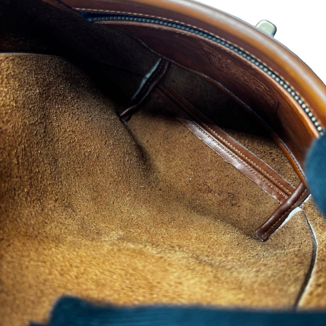 【ヴィンテージ】オールドコーチ　ショルダーバッグ　レザー　ターンロック　ブラウン