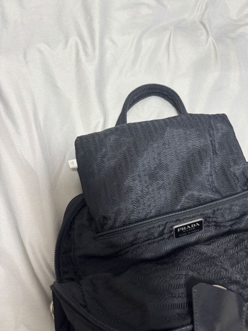 PRADA ナイロン　ハンドバッグ　白タグ