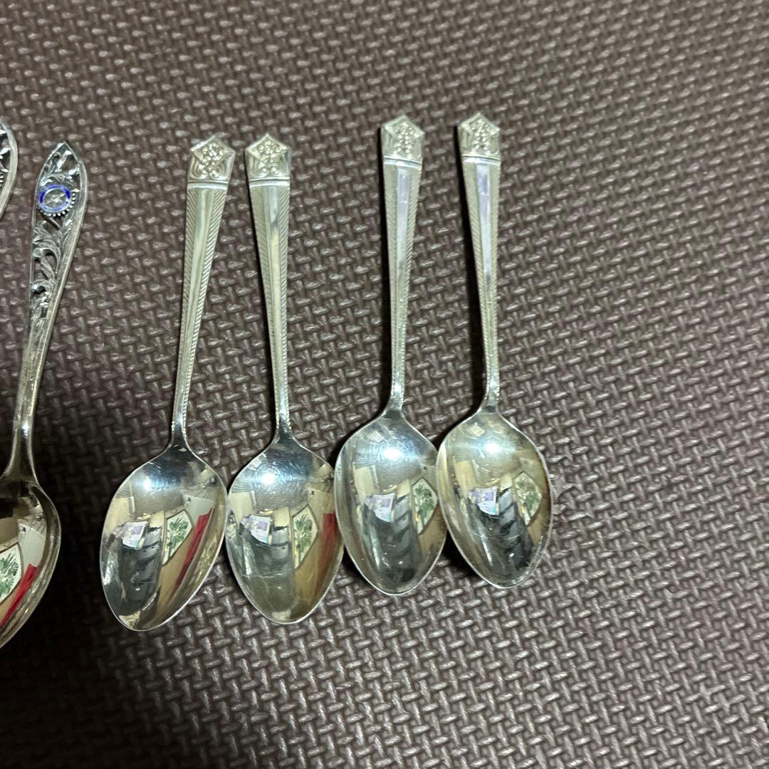 ‼️超希少‼️ロータリーインターナショナル シルバースプーン 2本計６本純銀約90g