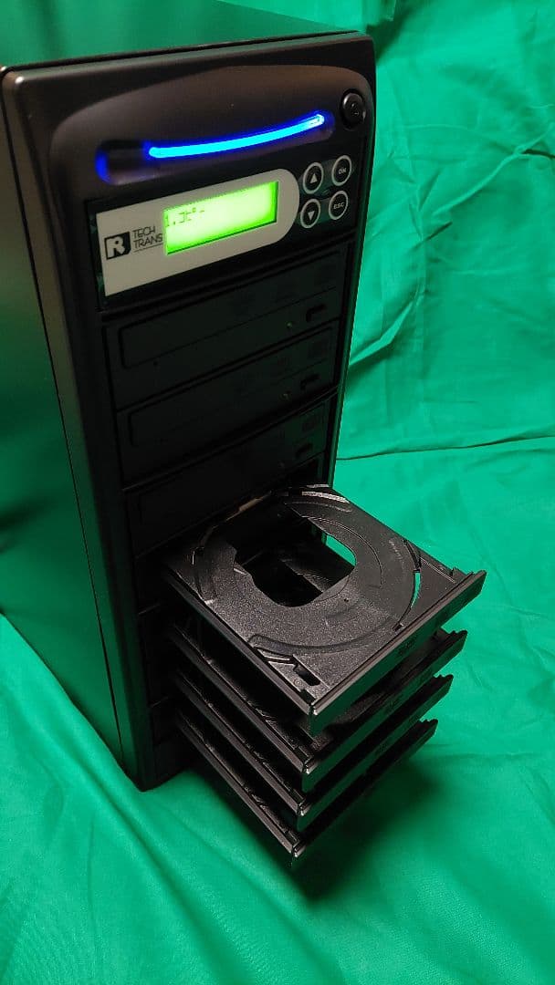 DRP-シリ-ズ　　　　　　　CD/DVD HDD-7ドライブ複製器