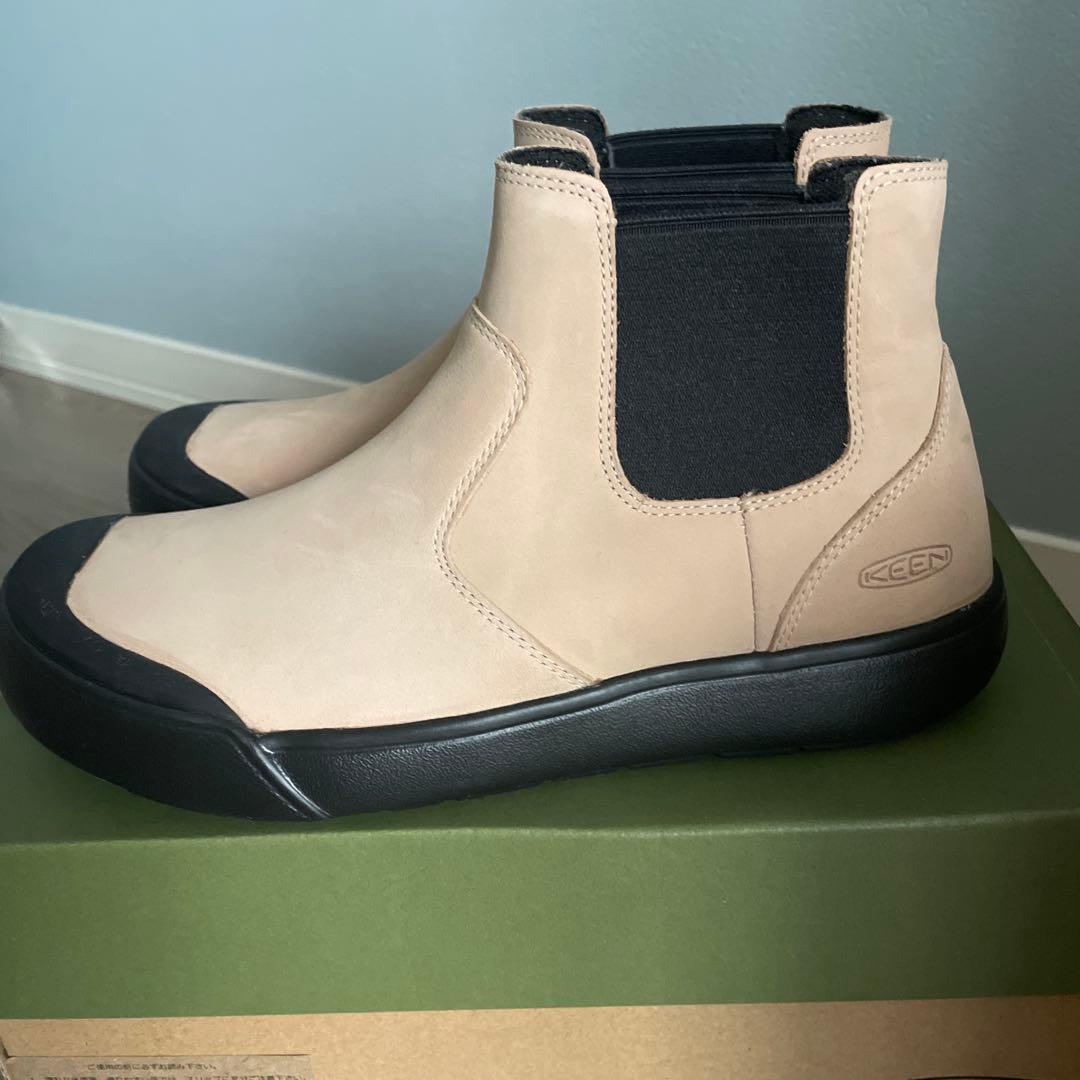 KEEN｜軽量 耐水エレナチェルシー サイドゴアブーツ 撥水23.5㎝新品