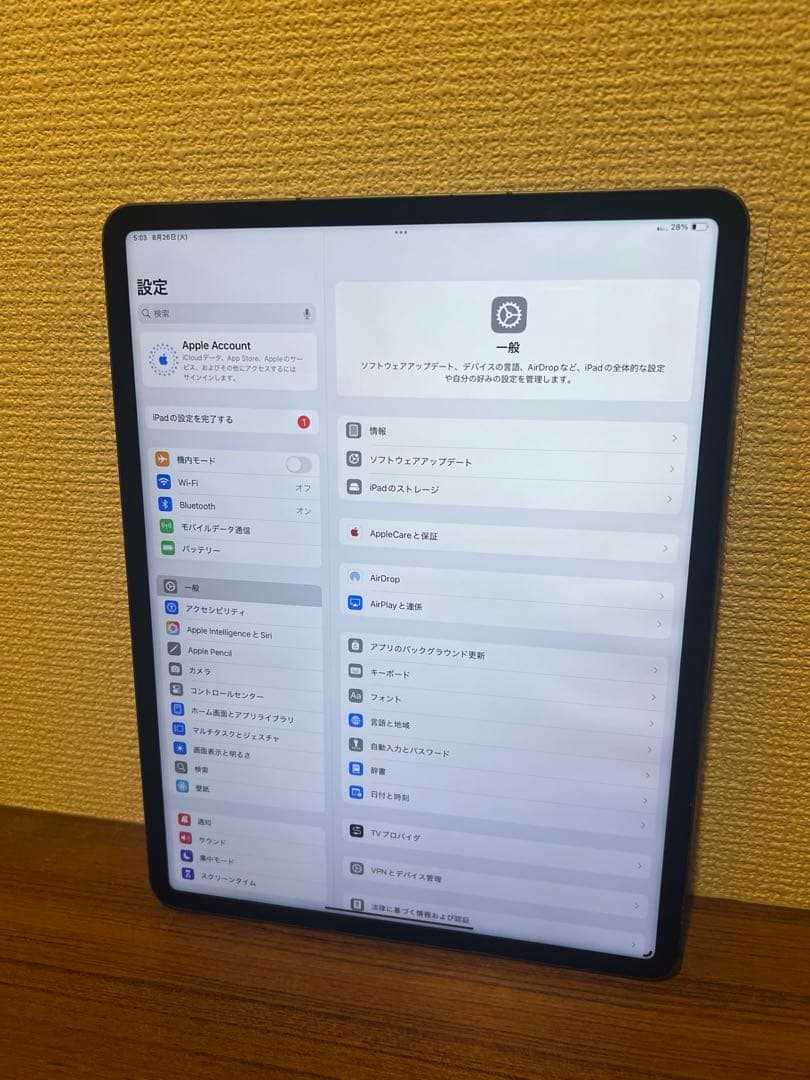 iPad Pro 12.9 第5世代 128GB Simフリー ジャンク