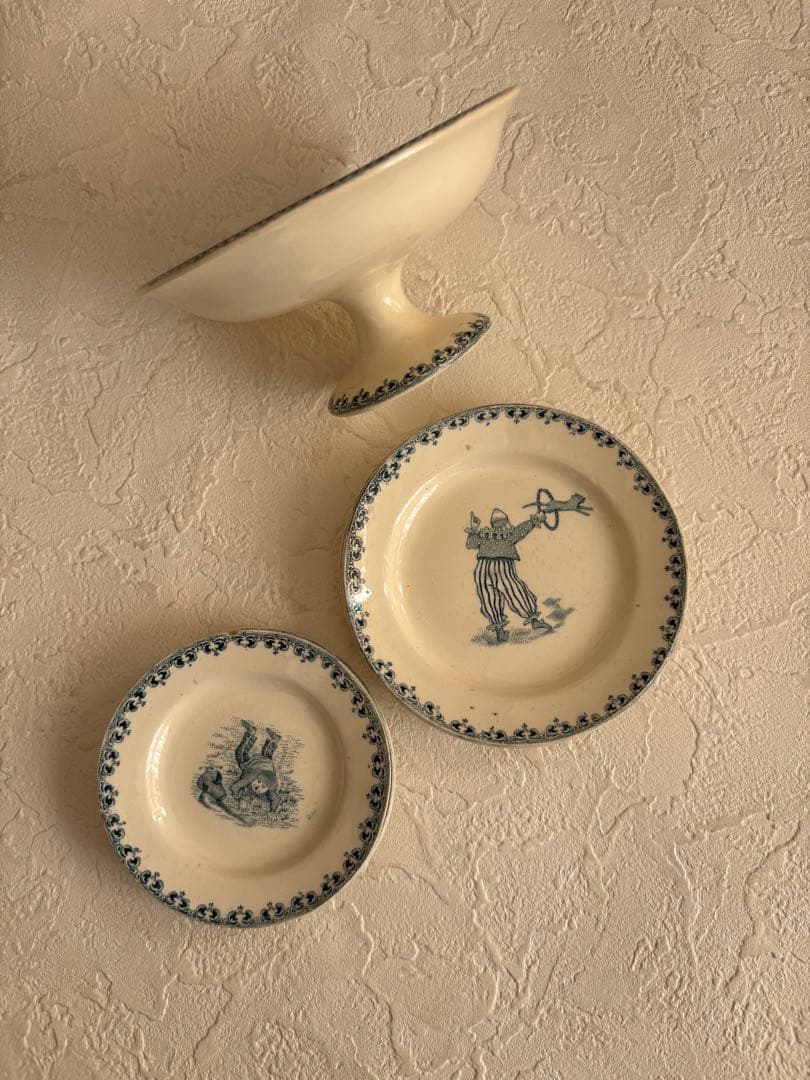 フランスアンティーク　④SaintAmand ラディネット　コンポティエset