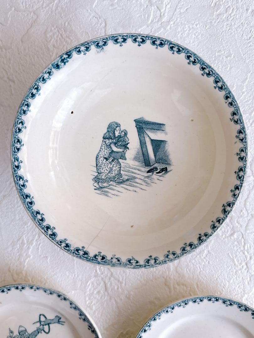 フランスアンティーク　④SaintAmand ラディネット　コンポティエset