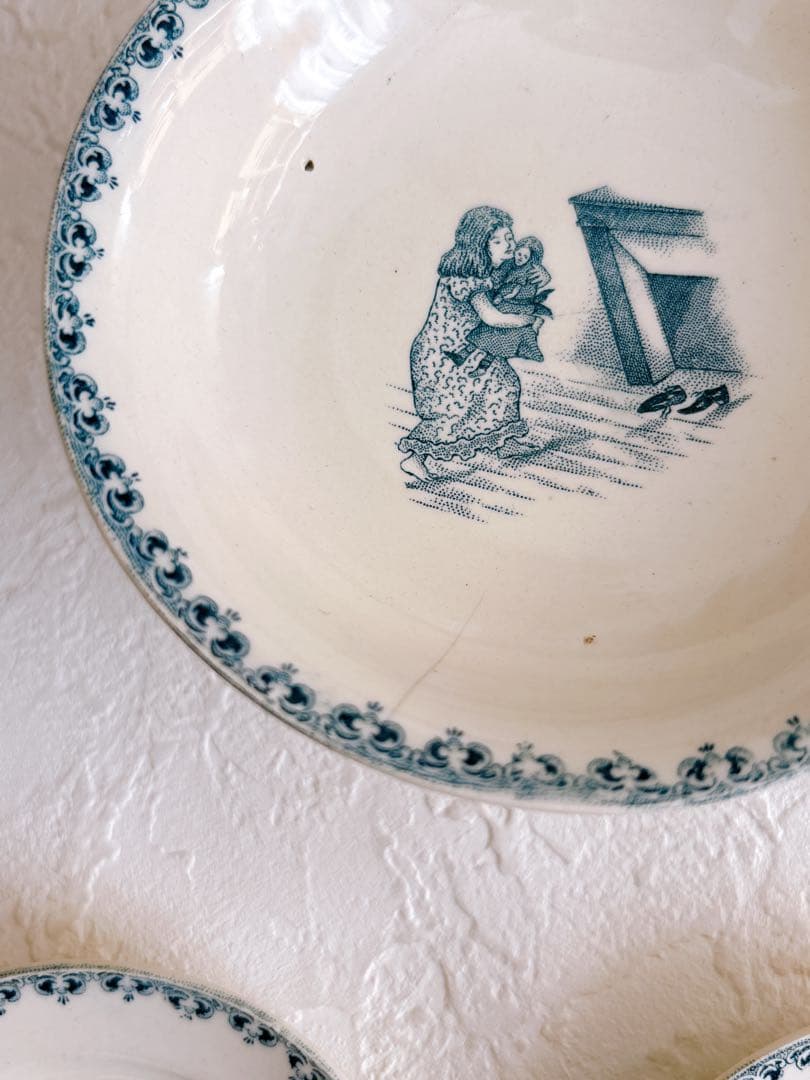 フランスアンティーク　④SaintAmand ラディネット　コンポティエset