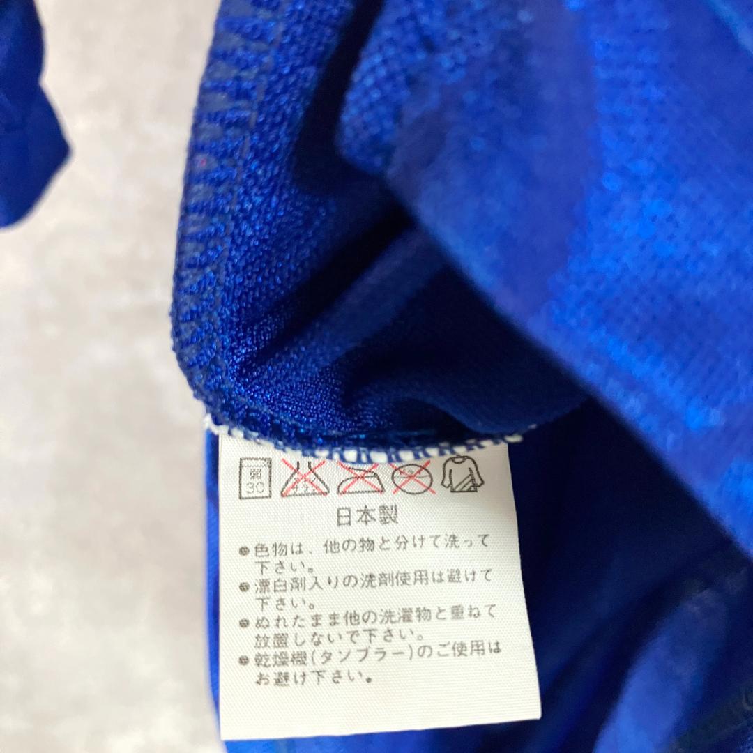 asics　1998 日本代表 ユニフォーム　フランスW杯 サッカー　炎 襟付き