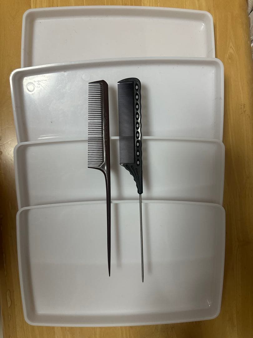 美容専門学生 美容師国家試験 ウィッグ ロッド クランプ セット