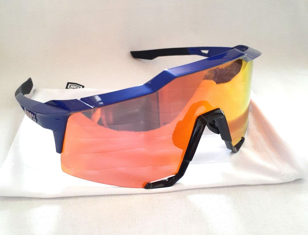 100% スピードクラフト カスタム コバルトブルー x HiPERレッド