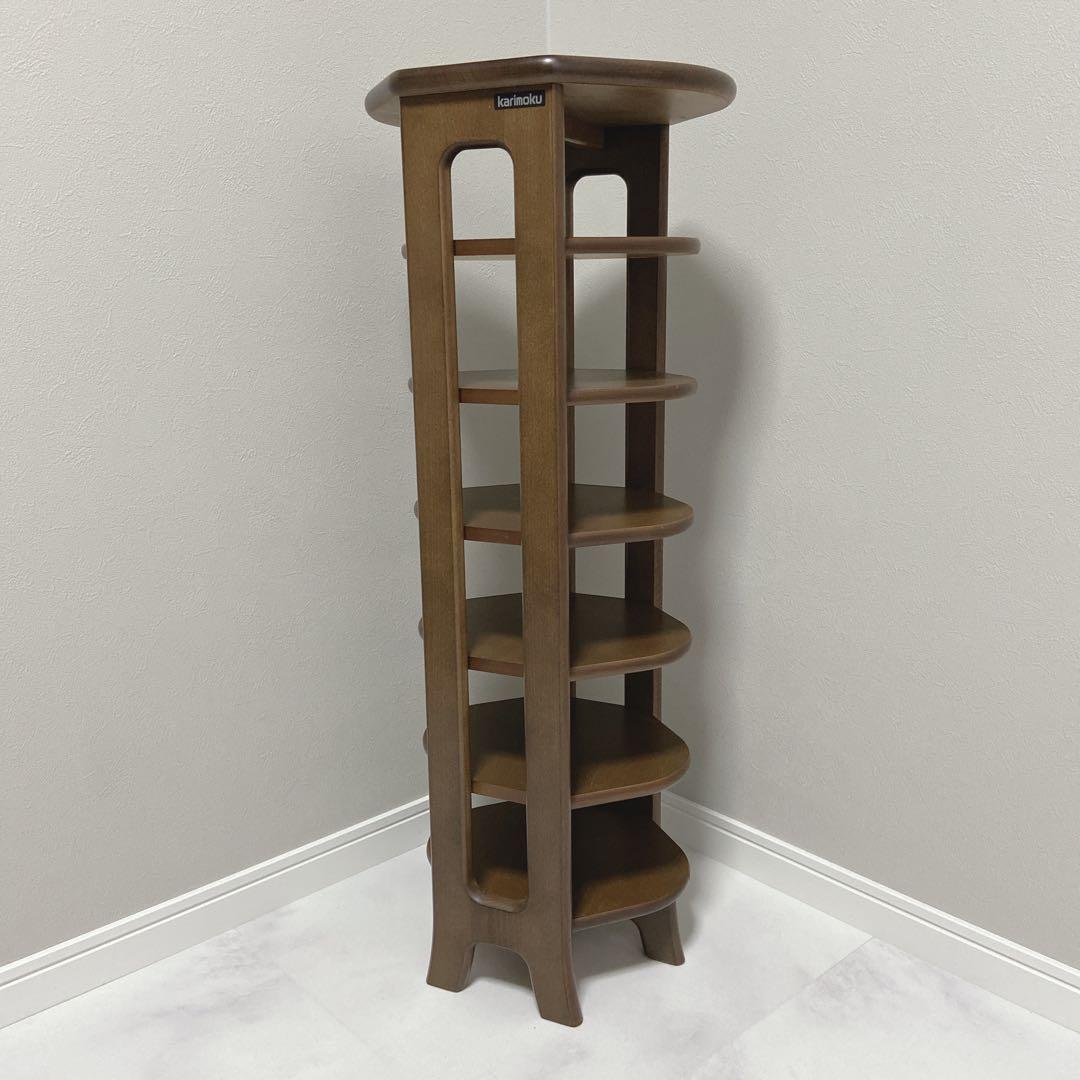 カリモク家具 スリッパラック AS3033NW 極美品