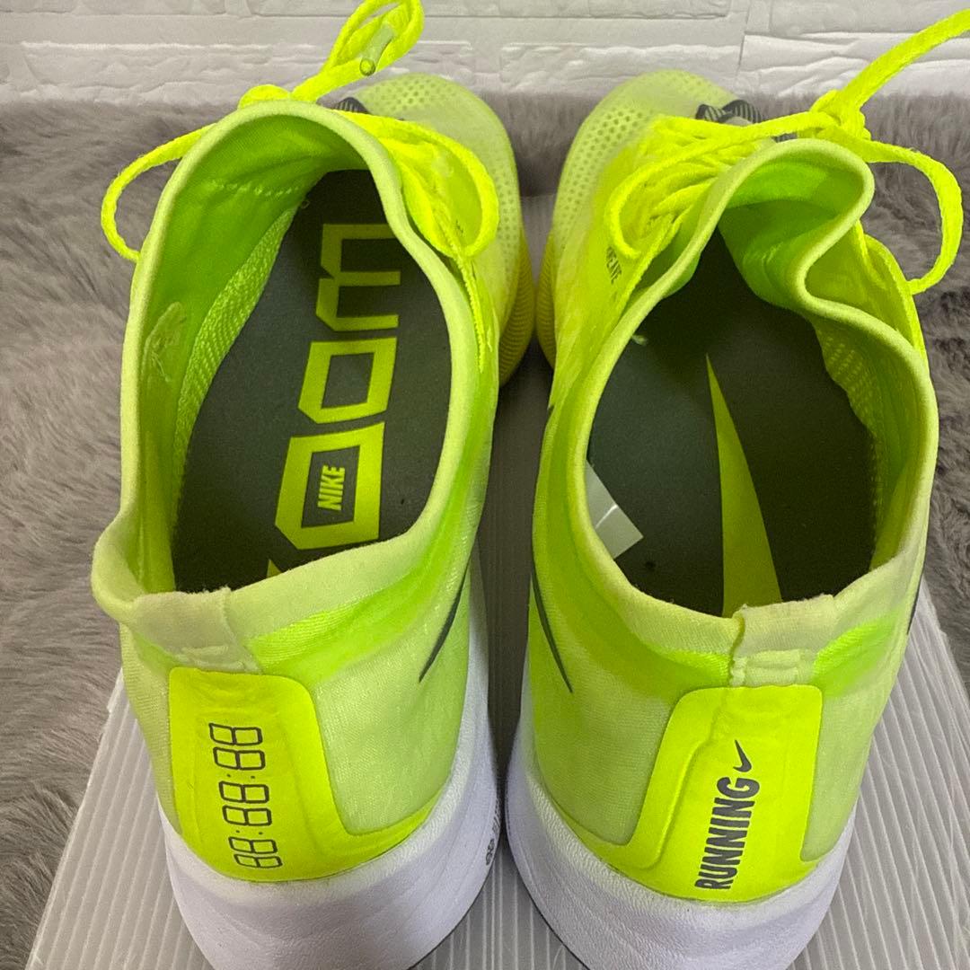 【美品】NIKE ズームフライ３　蛍光　イエロー　27cm