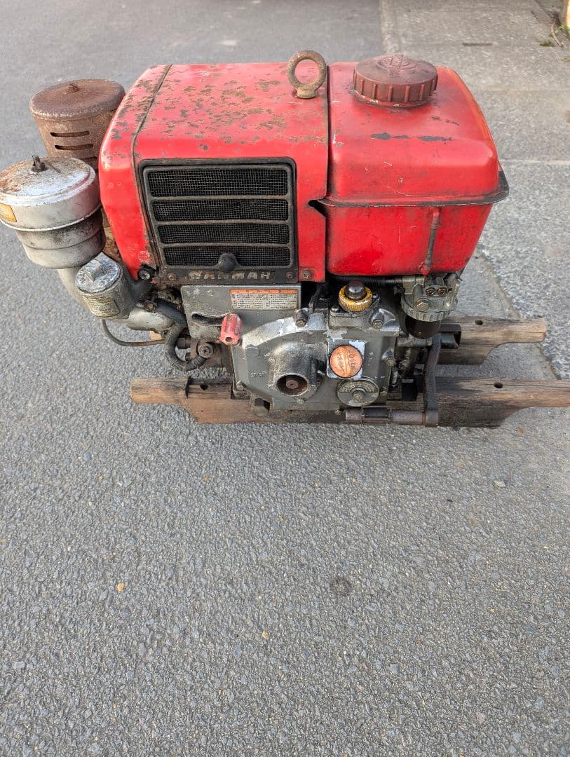 ☆ヤンマー☆ディーゼルエンジン☆NSA40C☆4馬力☆実動品