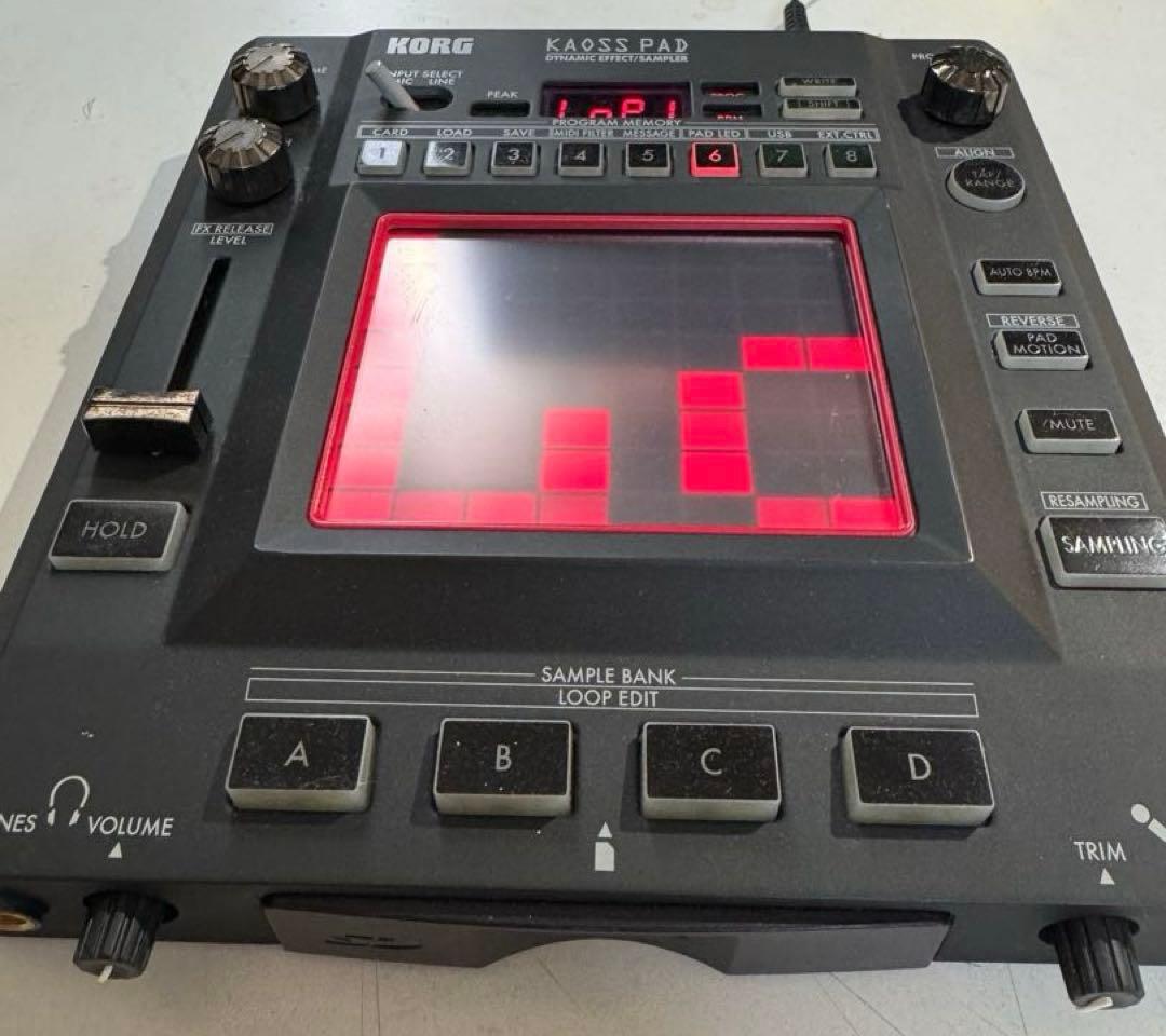 KORG KAOSS PAD ダイナミックエフェクトサンプラー