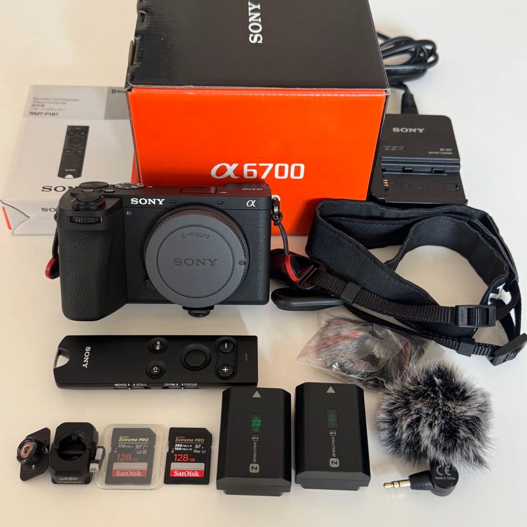 SONY ソニー α6700 ボディILCE-6700と付属品7万円分のセット