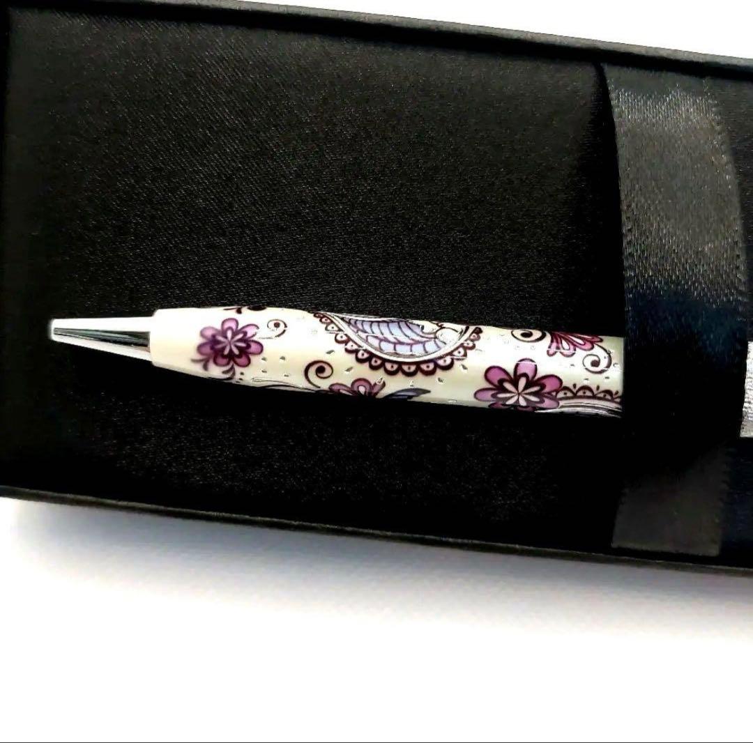 新品 未使用 クロス CROSS ボタニカパープルボールペン