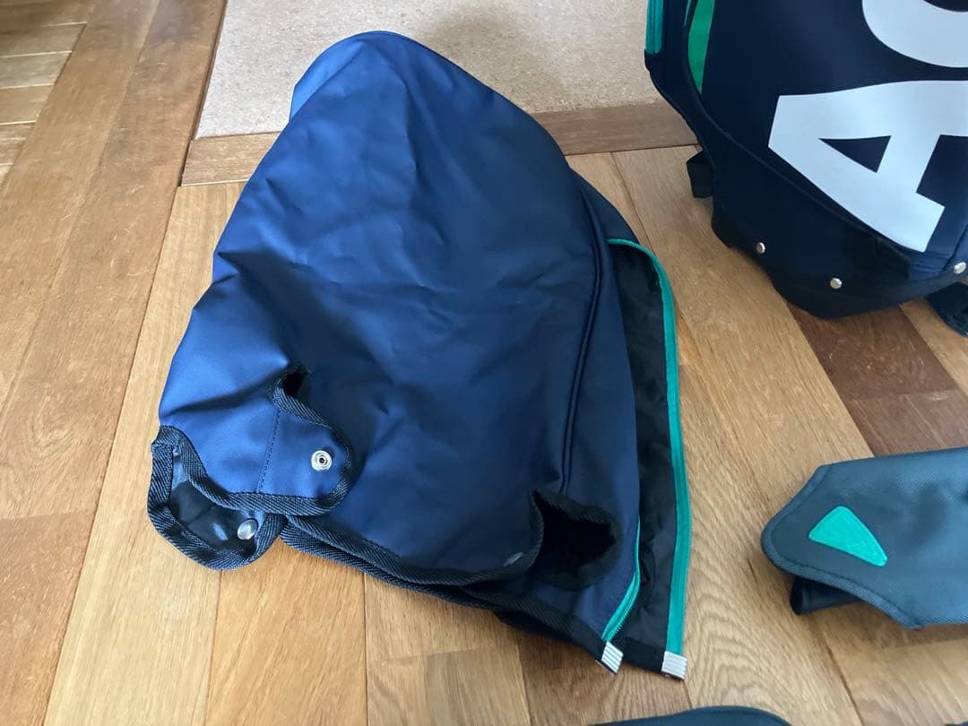 Admiral スタンドゴルフバッグ ネイビー/グリーン