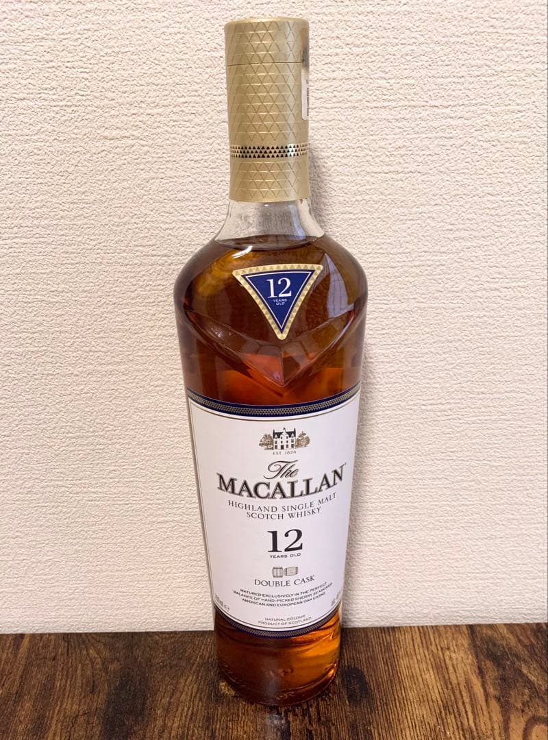 【✨新品未開封✨箱付き✨】マッカラン12年ダブルカスク/ウイスキー/700ml