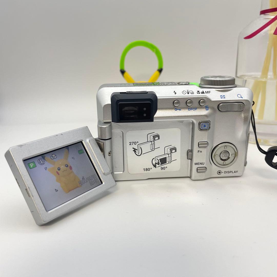 名機 美品✨PENTAX Optio 750Z✨動作確認済 スマホ転送◯ 自撮り