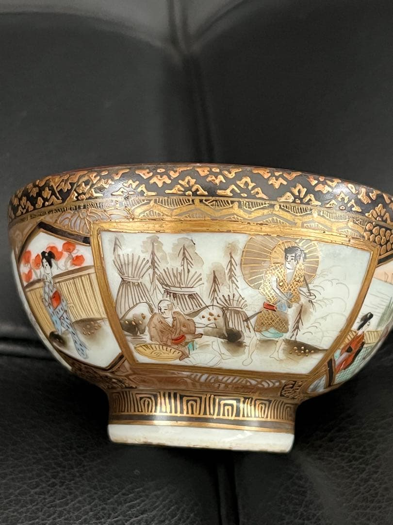 古九谷『龍山造』 赤穂四十七士・茶道具揃え