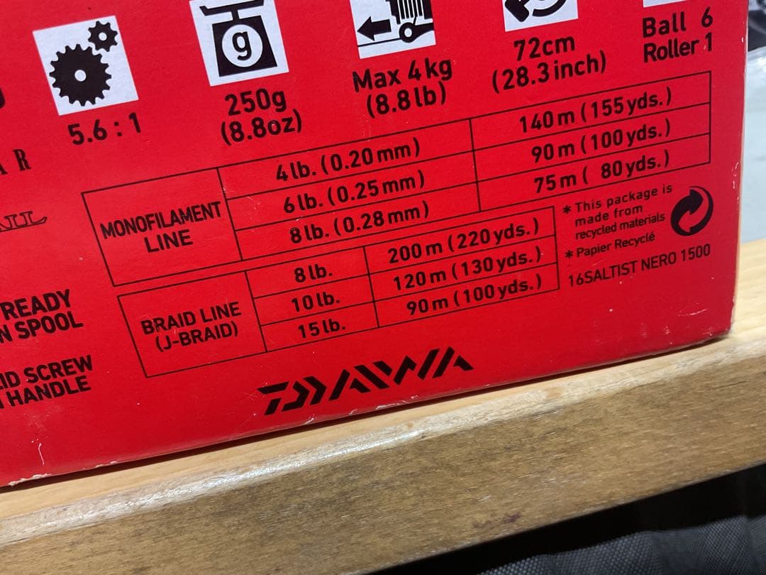 ダイワ　ソルティストネロ1500