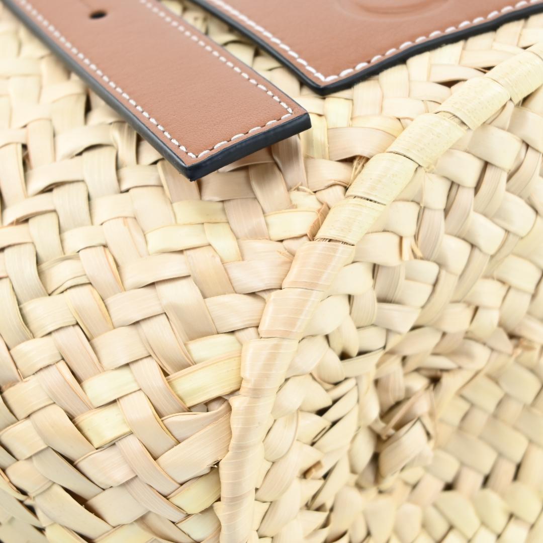 新品未使用品　LOEWE 　ロエベ　ラフィア　かごバッグ　バッグ　スモール