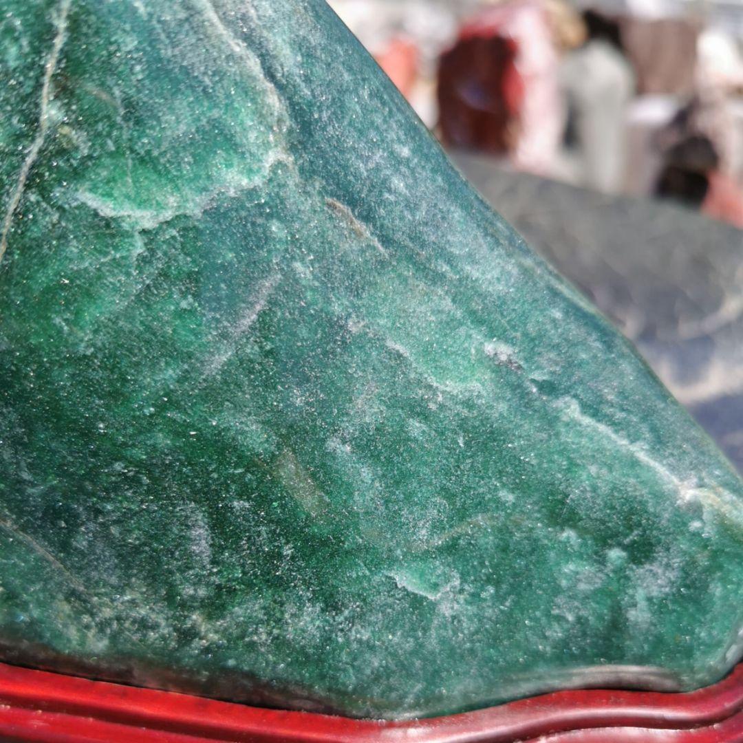 アベンチュリン　パワーストーン　鑑賞石　原石　置物　オブジェ　インテリア