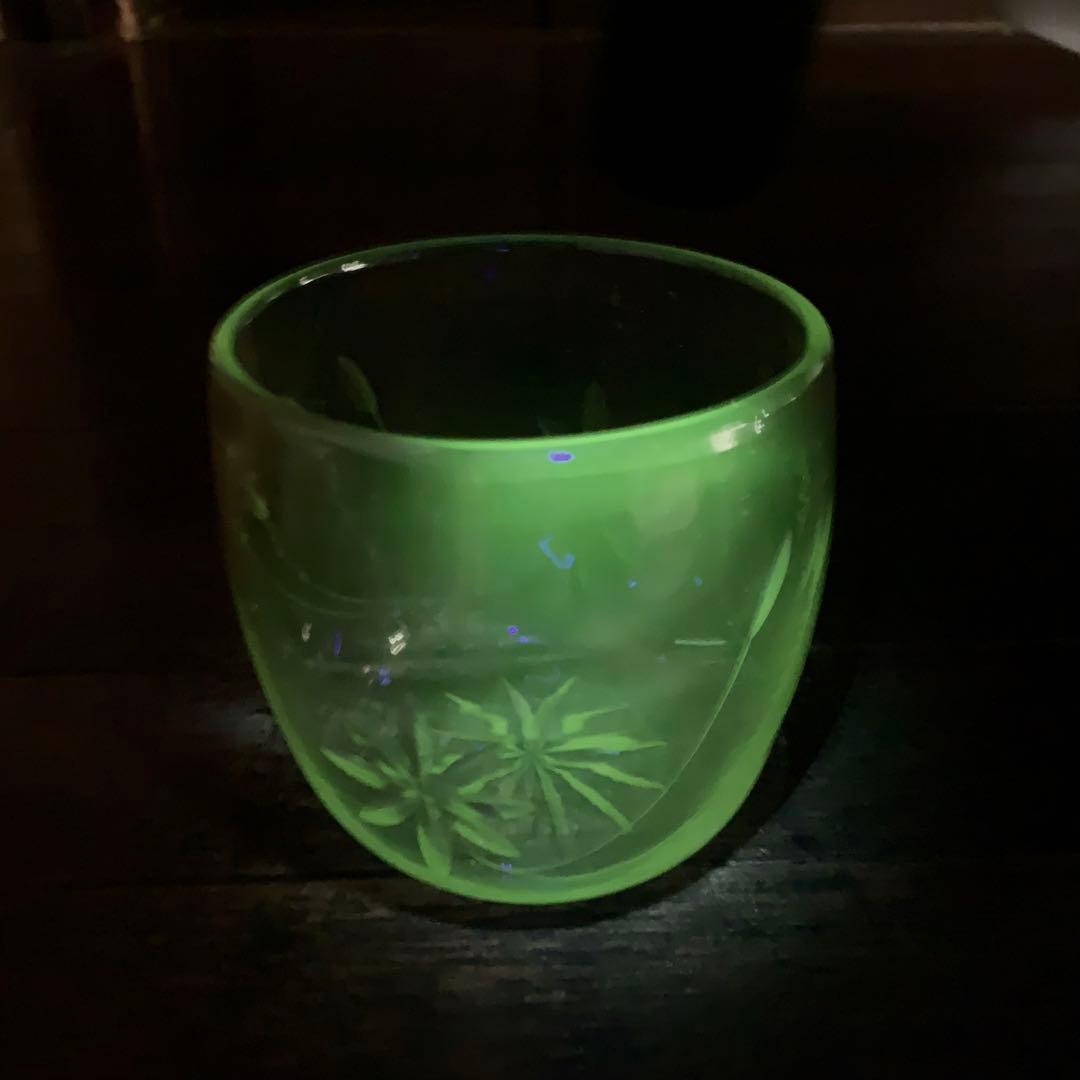 ガラス 容器 花器 古道具 アンティーク レトロ