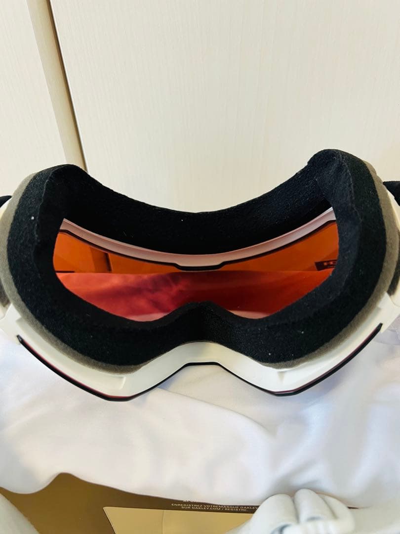 ②OAKLEY Flight Path XL マットホワイト プリズム ゴーグル