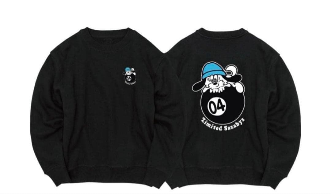 トップス VERDY Collaboration Sweat Black/L 04
