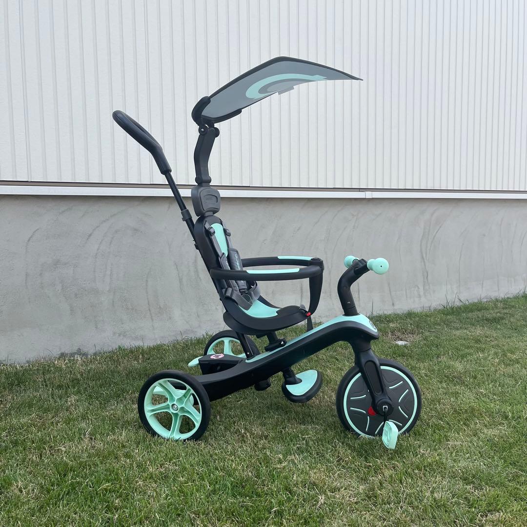 GLOBBER エクスプローラートライク 4in1 三輪車 キックバイク