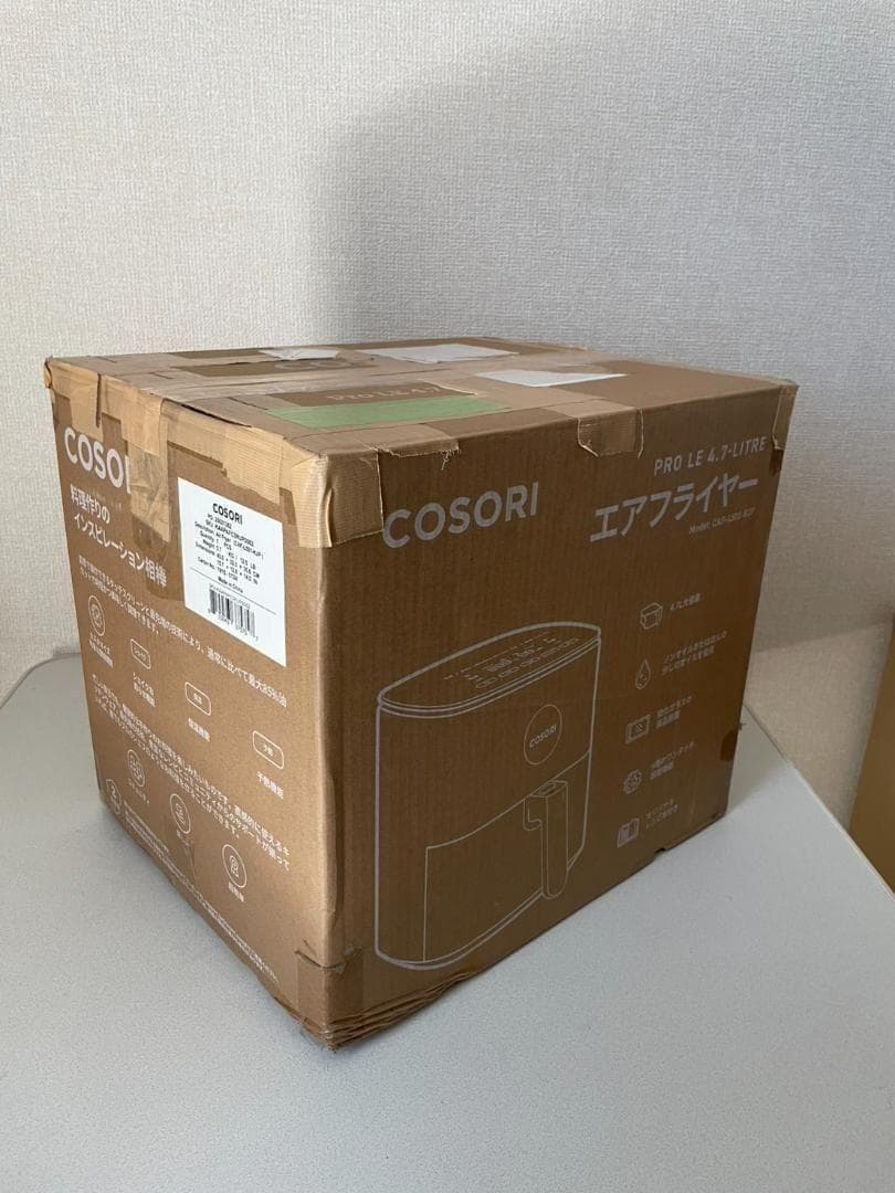 COSORI コソリ ノンフライヤー 4.7L 大容量 家庭用 電気 エアフライ