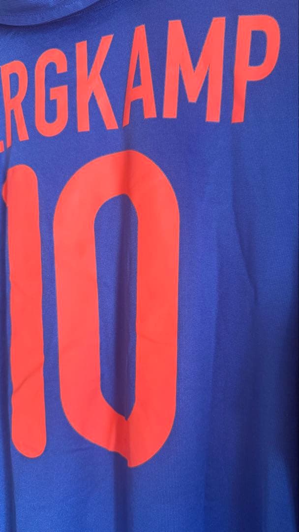 オランダ代表　Bergkamp（ベルカンプ）ユニホームXXL 10番
