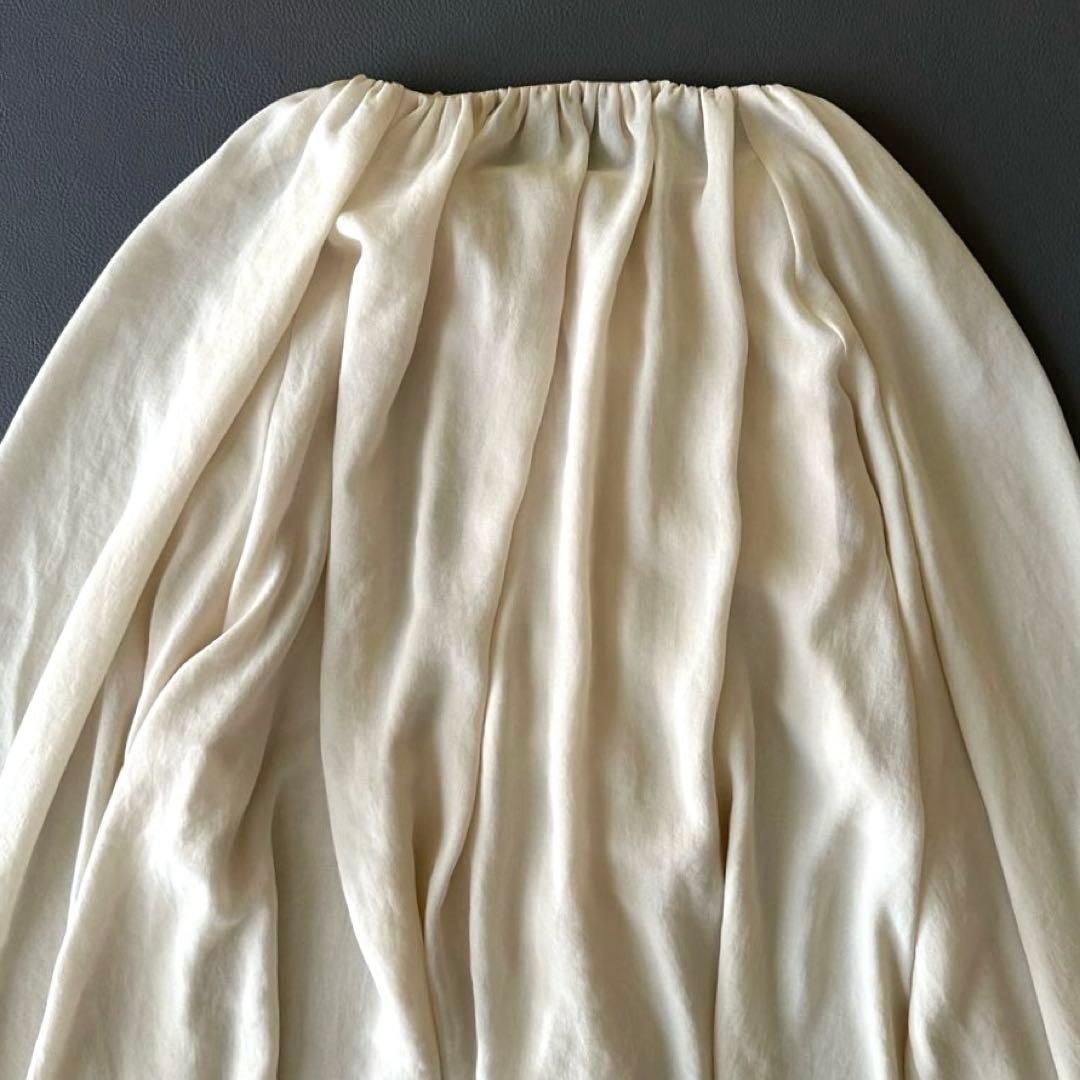 極美品 25SS♪ ユナイテッドアローズ ラッフルフリルブラウス 洗える