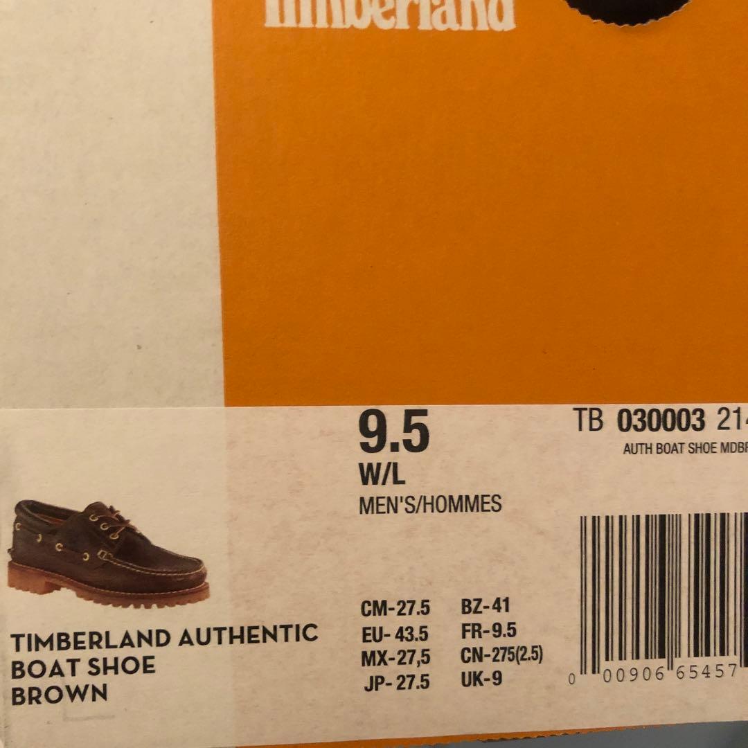 ラスト一足　新品未使用　Timberland スリーアイ クラシック 3eye