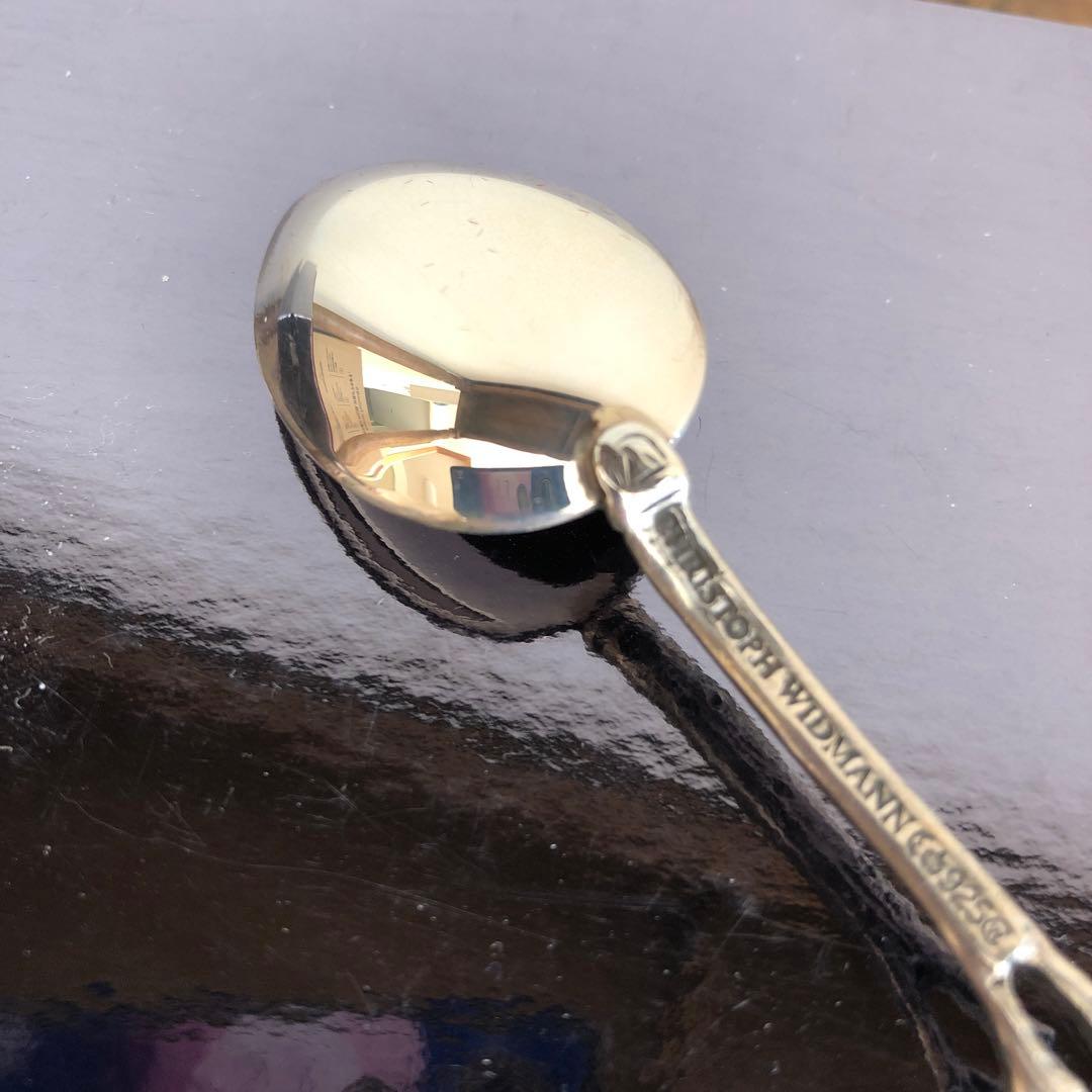 クリストフウィドマン　ヒルデスハイムローズ　スプーン6客　925シルバー　純銀