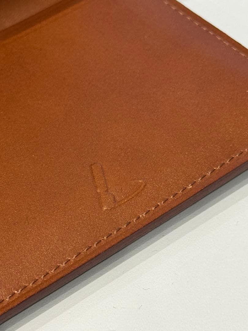 u*6様 土屋鞄　コードバン　名刺入れ　ネイビー