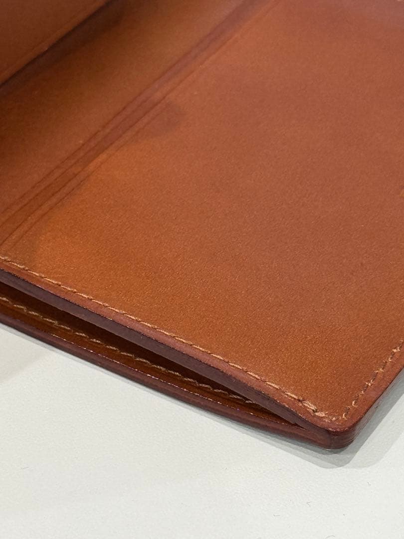 u*6様 土屋鞄　コードバン　名刺入れ　ネイビー