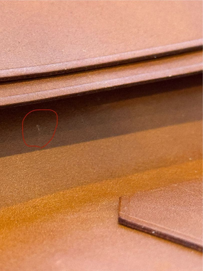 u*6様 土屋鞄　コードバン　名刺入れ　ネイビー