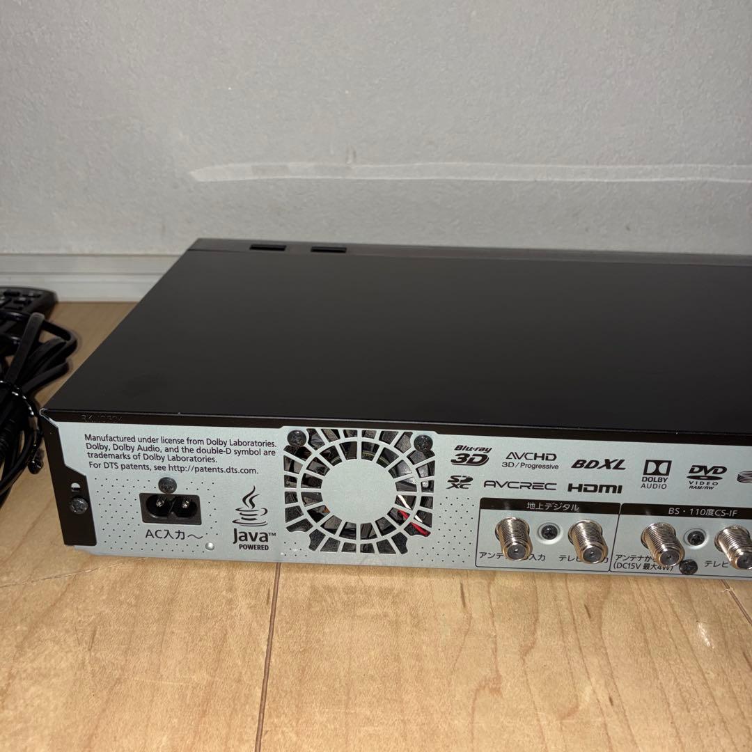動作良好　Panasonic DMR-BRX2020 ブルーレイレコーダー　全録
