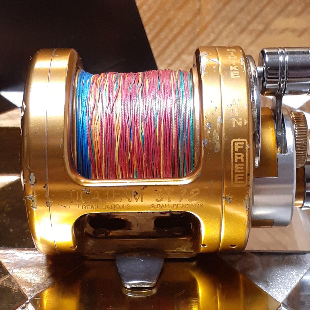 TICA TEAM ST12 ベイトリール トローリング 船用 磯釣 ジギング