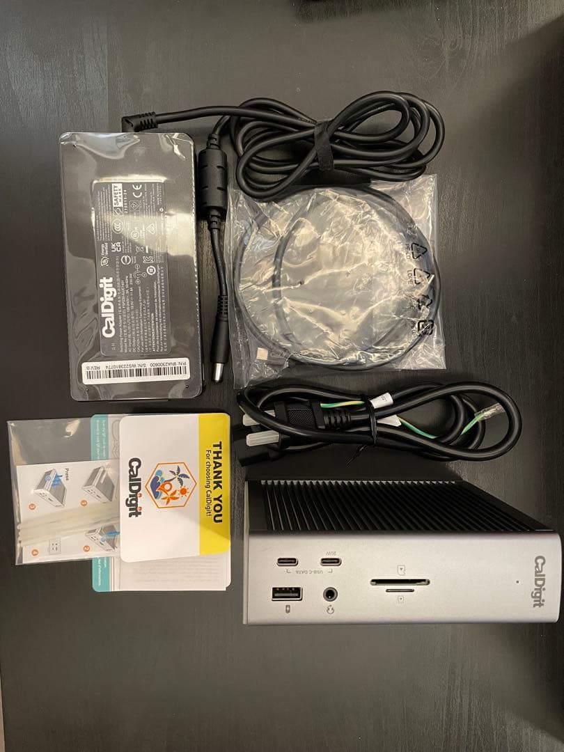 ［美品］CalDigit TS4 Thunderbolt Station 4